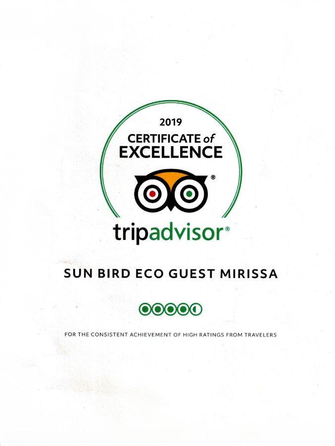 Sun Bird Eco Guest Mirissa Hotell Exteriör bild